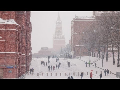 Рекордный снегопад в Москве