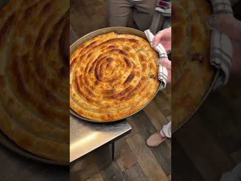 Kor Ateşinde Pişen Orjinal Boşnak Böreği! Burek Alsancak #reklam