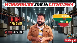 Lithuania Warehouse Jobs in 2026 | Real Salary vs Fake Job Scams ⚠️