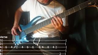 Linkin Park - In The End Bass Cover (Tabs)