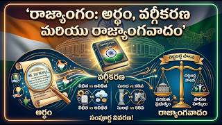 రాజ్యాంగం అర్థం వర్గీకరణ మరియు రాజ్యాంగవాదం Constitution Meaning, Classification &amp; Constitutionalism