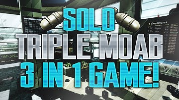 MW3: "SOLO TRIPLE MOAB w/ACR ON TERMINAL" BF1 VS IW (MODERN WARFARE 3 TRIPLE MOAB GAMEPLAY)