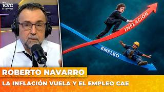 LA INFLACIÓN VUELA Y EL EMPLEO CAE | El editorial de Roberto Navarro
