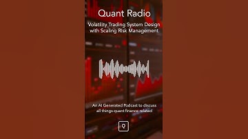 Volatility Trading System Design with Scaling Risk Management #finance #trading #investing