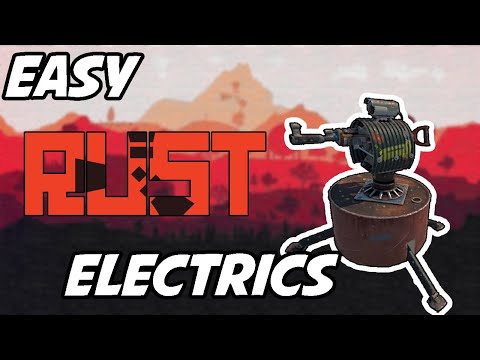 Rust | EASY Turret Electricity | For Beginners | *2021*