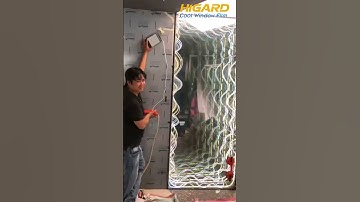 Làm gương vô cực với phim cách nhiệt phản quang #guongvocuc #phimcachnhiethigard #phimcachnhietoto