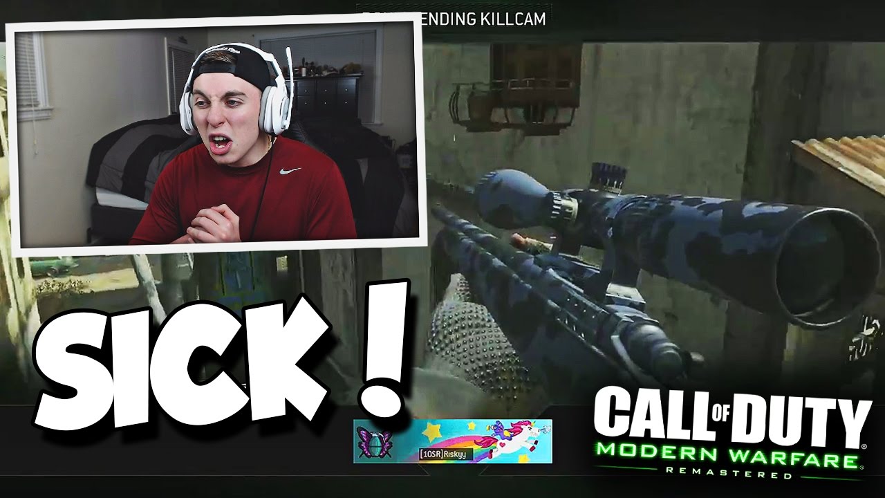 SO MANY SICK TRICKSHOTS ALREADY! (Modern Warfare Remastered Trickshotting)