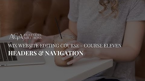 Wix Website Header, Menu, and Navigation | Step-by-Step Tutorial for Beginners