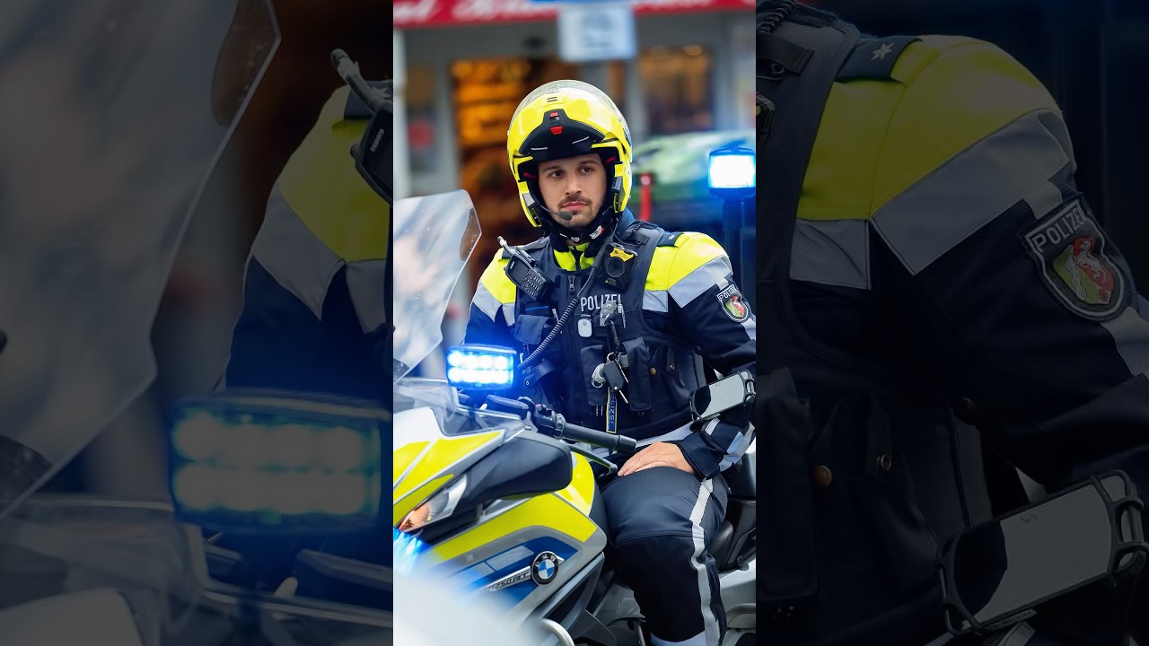 Deutsche Polizei – stark und professionell 💪🇩🇪