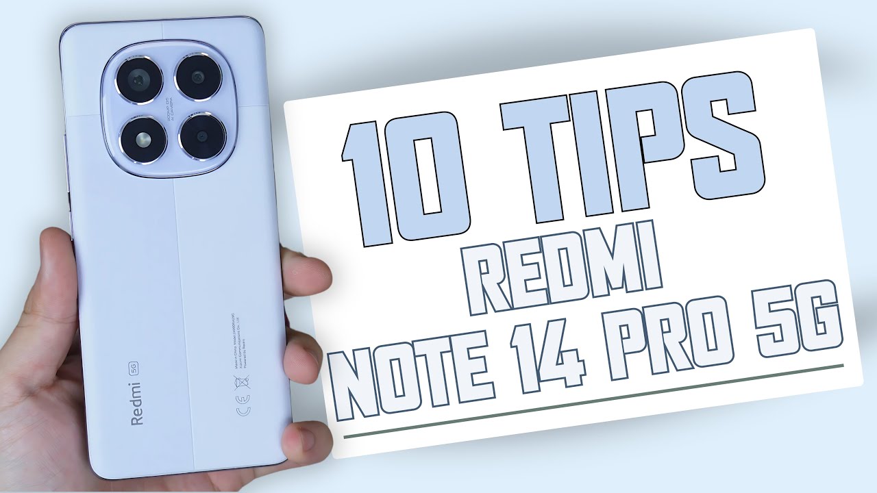 xiaomi redmi note 14 pro 5g tips and tricks
