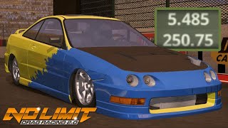 5.4 Honda Integra DC2 Tune - No Limit Drag Racing 2 v2.25.2