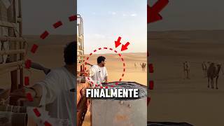 Llenó el desierto seco con abundante agua.#shorts #wow #incredible #curiousfacts #curiosities