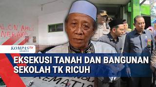 Eksekusi Gedung TK Islam Masyitoh Madiun Ricuh, Pihak Yayasan Hadang Petugas