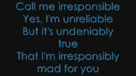 Michael Bublé Call Me Irresponsible with Lyrics