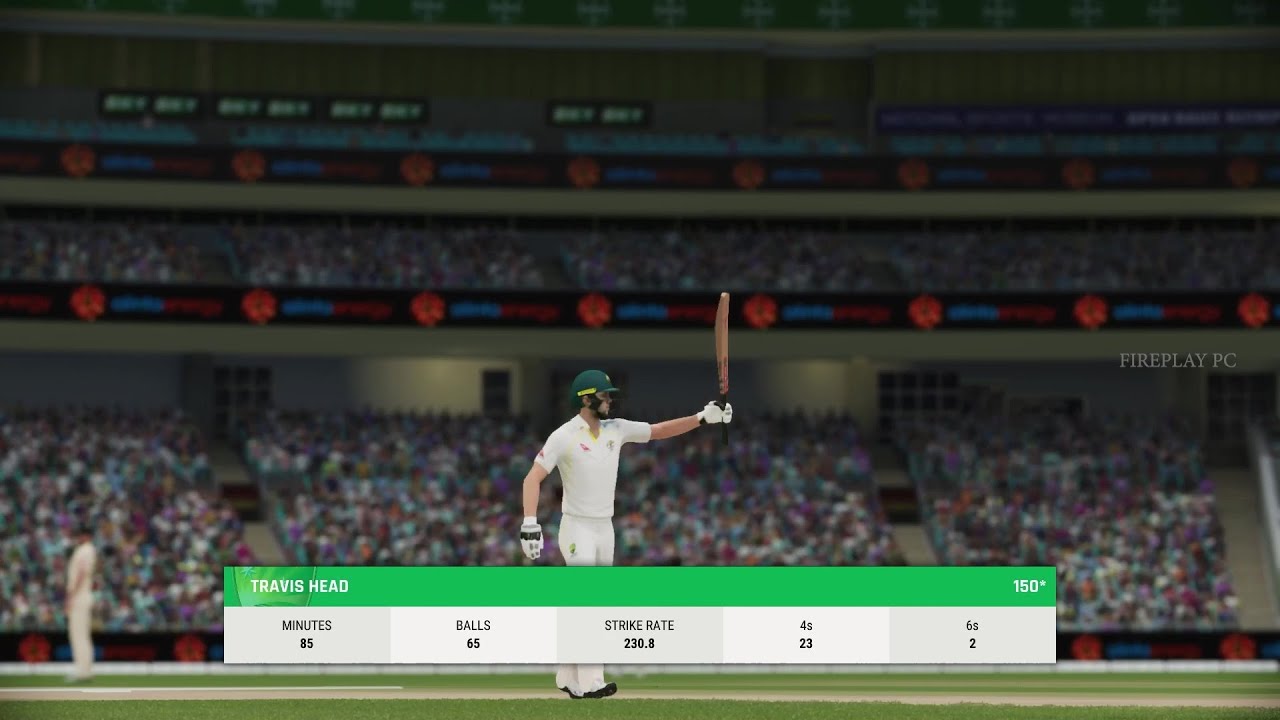 TRAVIS HEAD - FASTEST 150 (65) - ASHES TEST 2021 - 1080p 60 FPS -  CRICKET 22