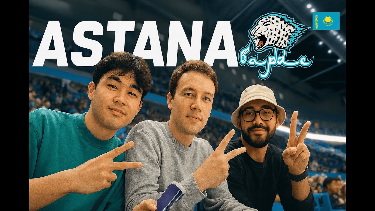 Exploring Astana (Nur-Sultan) 🇰🇿 | Italians Become Barys Fans for the First Time | Ep.4
