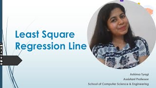 Least Square Regression Line in Machine Learning