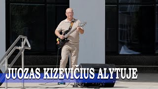 Gatvės muzikantai. Juozas Kizevičius Alytuje 24 05 18