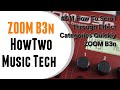 #011 How To Scroll Through Effect Categories Quickly ZOOM B3n