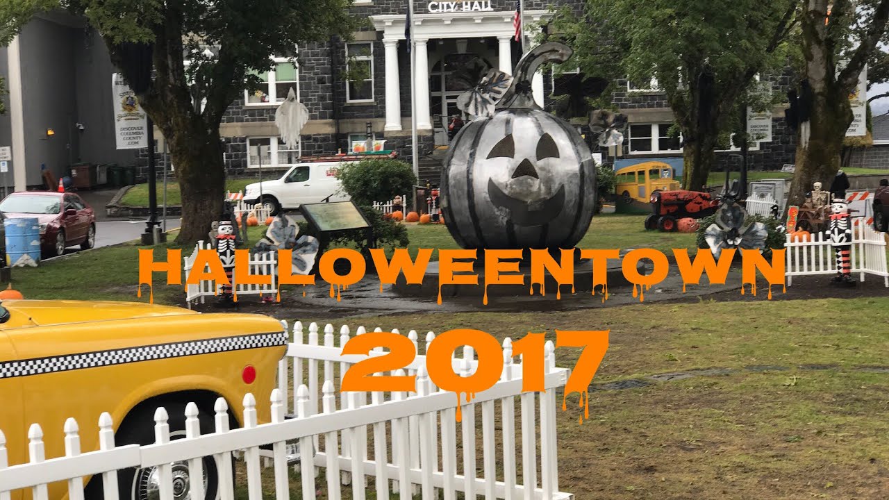 Disney's Halloweentown Movie Filming Locations 2017 In St. Helens, Or