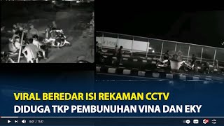 Viral Beredar Isi Rekaman CCTV Diduga TKP Pembunuhan Vina dan Eky, Netizen Soroti Ada Seorang Wanita