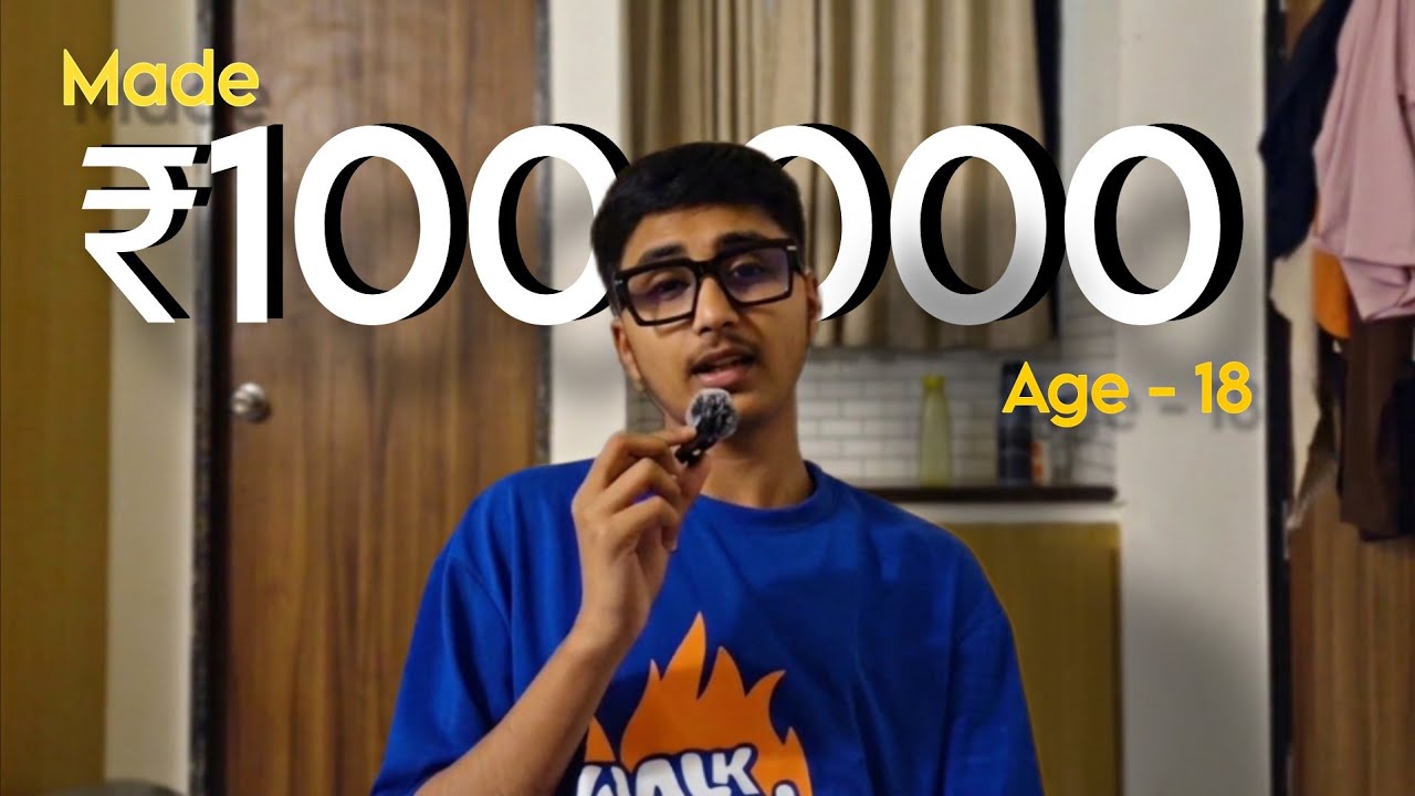 rewrite this title “I Made ₹1,00,000 at 18 😳💸 | Dropshipping From ₹0 to ₹1 Lakh (REAL PROOF 🔥)” rewrite this title “I Made ₹1,00,000 at 18 😳💸 | Dropshipping From ₹0 to ₹1 Lakh (REAL PROOF 🔥)”