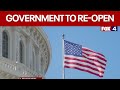 Congress votes to reopen federal government