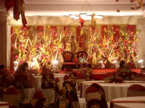 Indian Wedding Set Up Big Fat Indian Wedding Youtube