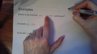 Calc 1 Sec 2-5 Continuity Theorems and Intermediate Value Theorem