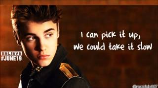 justin bieber take you lyrics