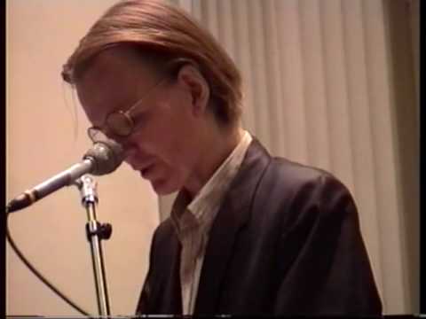 Jim Carroll at St. Mark's Church, October 7, 1998 (1 of 5)