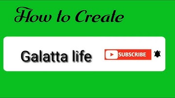 How to Create Popup Subscription Bell Button on Youtube Channel in Tamil || #Galatta_life