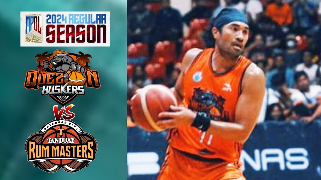 QUEZON HUSKERS vs. BATANGAS CITY TANDUAY RUM MASTERS | MPBL FULL GAME ...