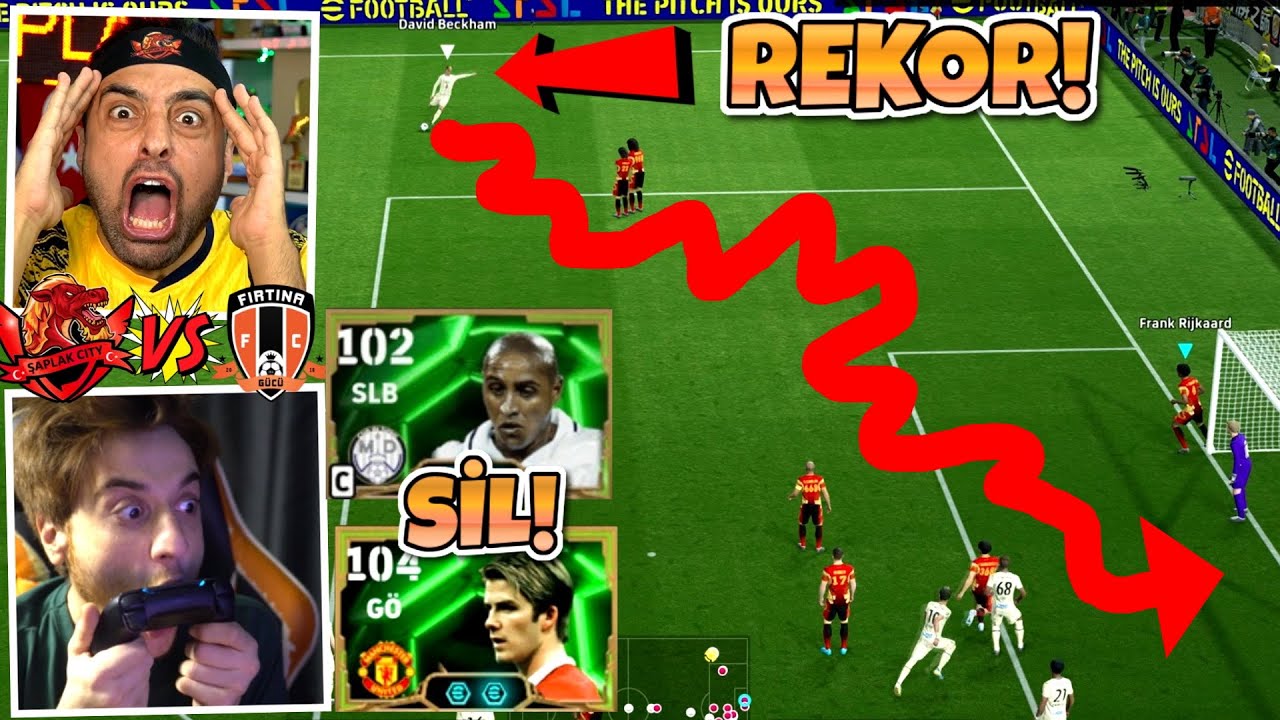 İMKANSIZ 0 AÇIDAN 30 METRE BECKHAM FRİKİK GOL 😱 CARLOS VS BECKHAM ! ELPESİCO 25 KAPIŞMA