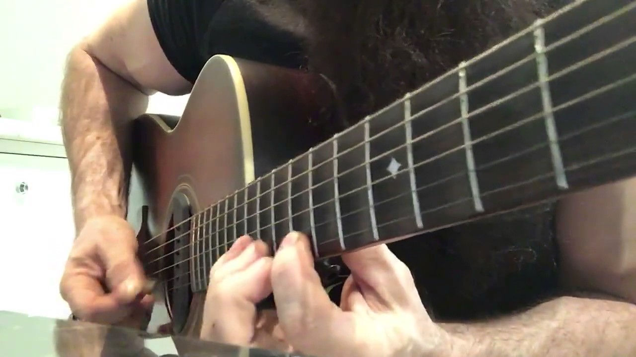 Zakk Wylde Showing His Skills on a Acoustic Guitar " A Minor Pentatonic " YouTube