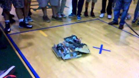 Vex and Tetrix Robot Sumo Competition Part 3