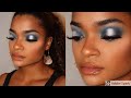 Silver and Blue Eye Makeup Tutorial | LOOKS GREAT ON EVERYONE