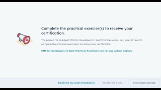 HubSpot CMS for Developers II Best Practices Live Exam on 27-03-2025 (Free Answers)