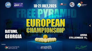 Туганбаев А. (KAZ) - Балаян В. (ARM)  | EPF EUROPEAN FREE PYRAMID CHAMPIONSHIP MEN
