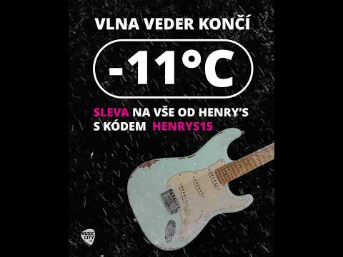 Cítíš to ochlazení? ? Sleva 15 % na vše od Henry’s! ?️?