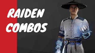 Mortal Kombat 1 Raiden Tech / Combo Guide With Kameos