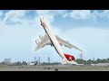 Giant Boeing SwissAir Vertical Take Off And Emergency Landing | X-Plane 11