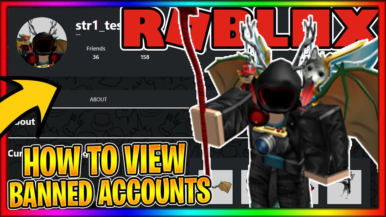How To View Banned Roblox Accounts 2020 Method Makiscito Youtube - roblox banned account viewer