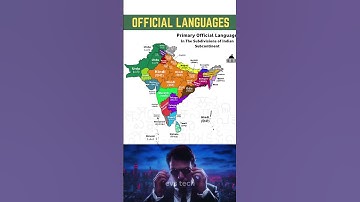 Primary Official Language of Every Indian State 🇮🇳🗣️