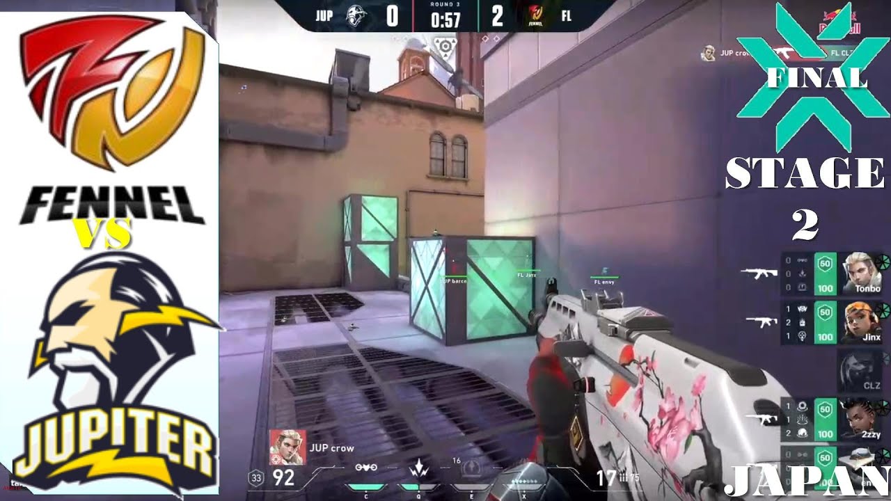 Absolute JUPITER vs FENNEL All HIGHLIGHT VALORANT VCT JAPAN Stage2 ...