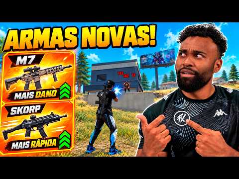 I TESTED THE MOST BROKEN NEW WEAPONS IN FREE FIRE! 20 KILLS VS SQUAD