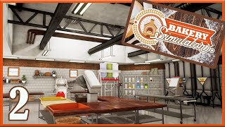 02 | New Workplace, Machines & Customer! | Bakery Simulator