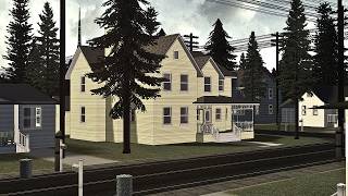 I BUILT A SMALL MIDWEST TOWN IN THE SIMS 2