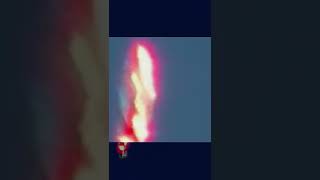 UFO IN FLAMES CAUGHT ON CAMERA OVER CANADA | The Proof Is Out There #shorts