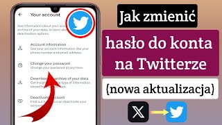 Jak zmienić hasło do konta na Twitterze (2023) ||  Zmień hasło do konta na Twitterze